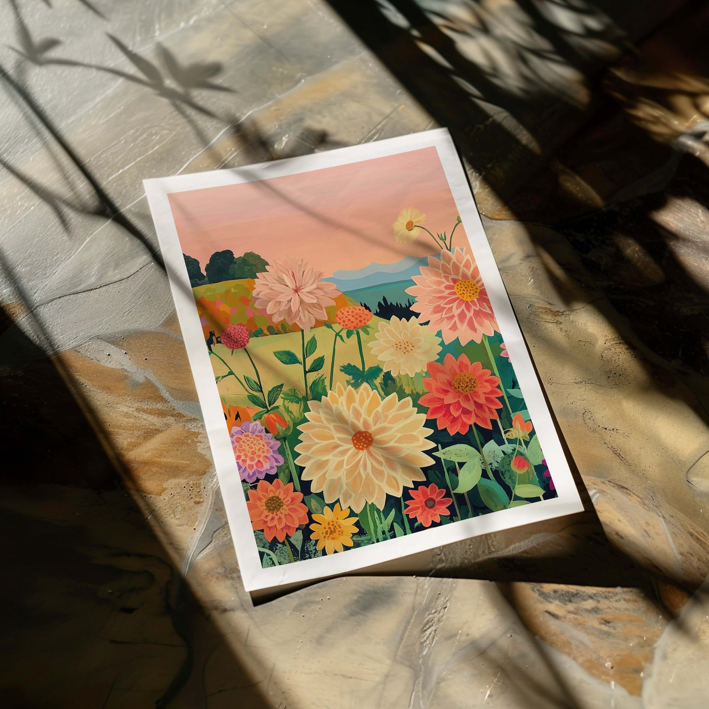 Poster Dahlias for you