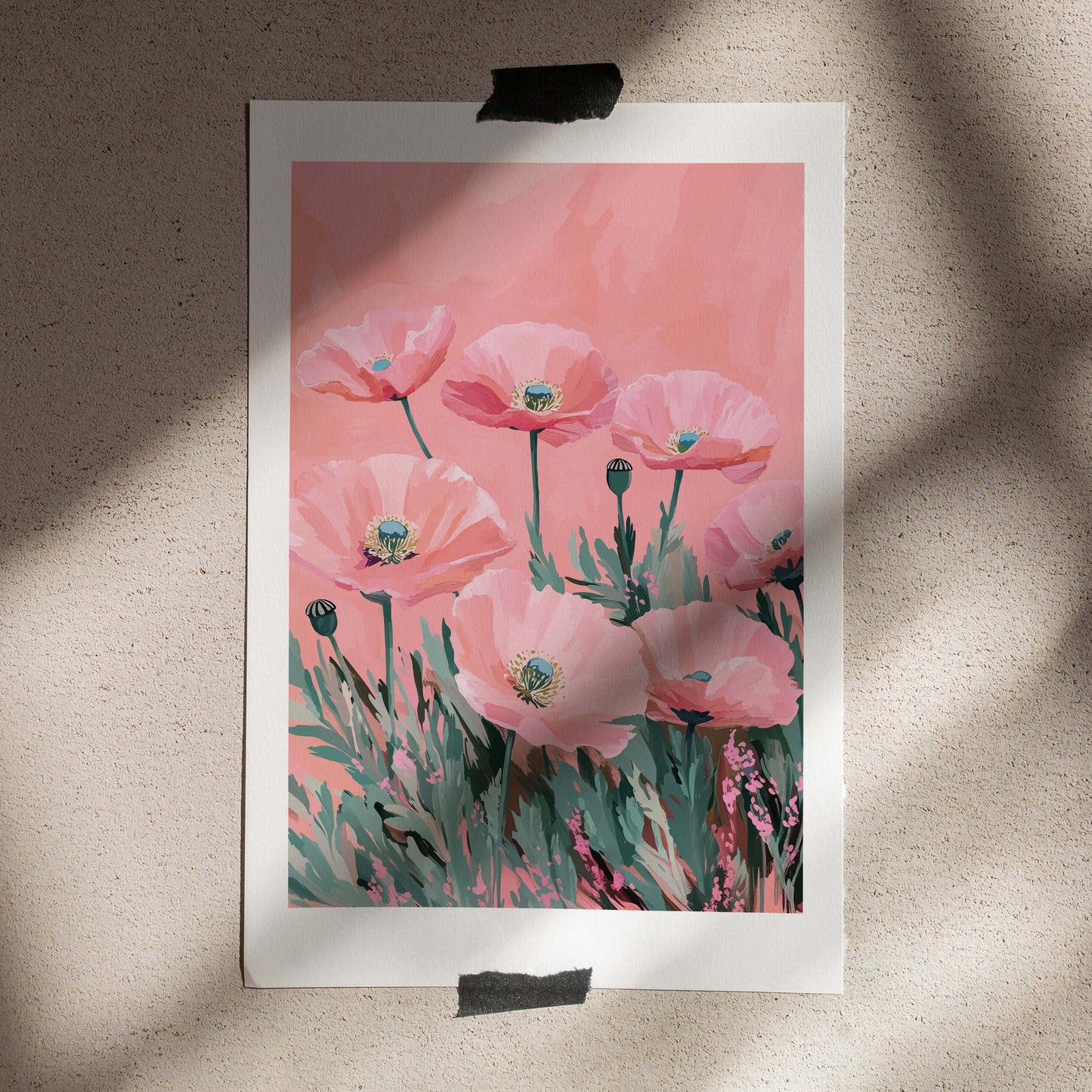 Poster Poppies in France