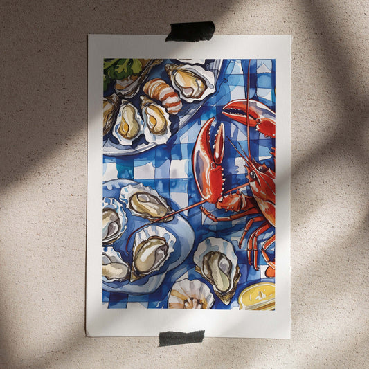 Poster 50x70 Seafood