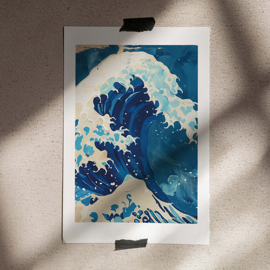 Poster 50x70 Wave